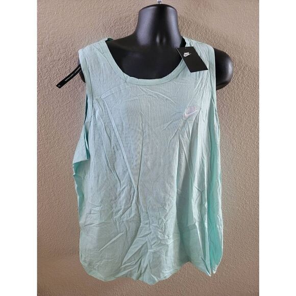 Nike Men's Mint Fitness Standard Fit Workout Muscle Tank Top Size XXL NWT - Picture 1 of 7